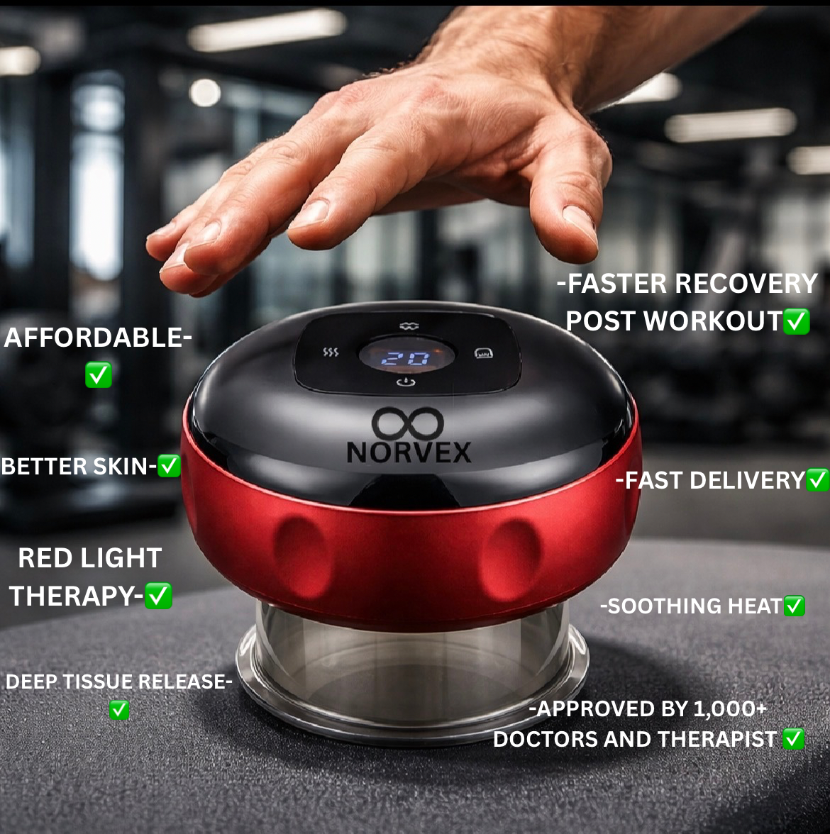 Smart Cupping Therapy Massage